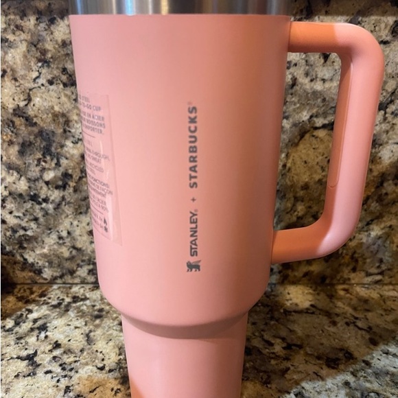 Starbucks Stanley Peach Tumbler 40oz 2023 Target Exclusive Limited Edition